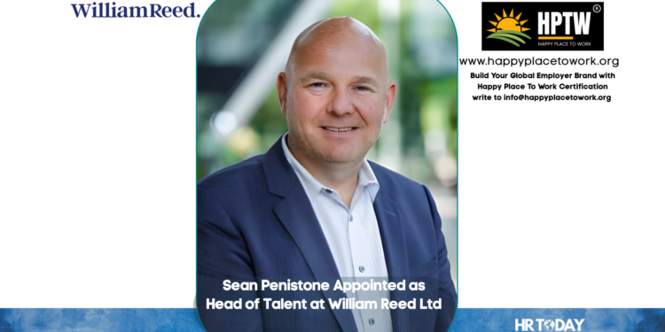 Sean Penistone Appointed as Head of Talent at William Reed Ltd