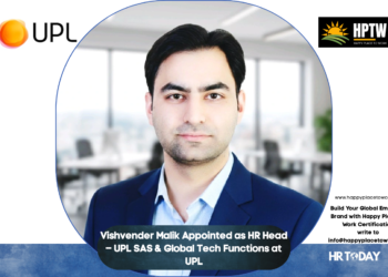 Vishvender Malik Appointed as HR Head – UPL SAS & Global Tech Functions at UPL
