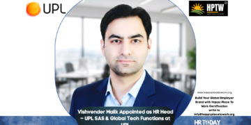 Vishvender Malik Appointed as HR Head – UPL SAS & Global Tech Functions at UPL