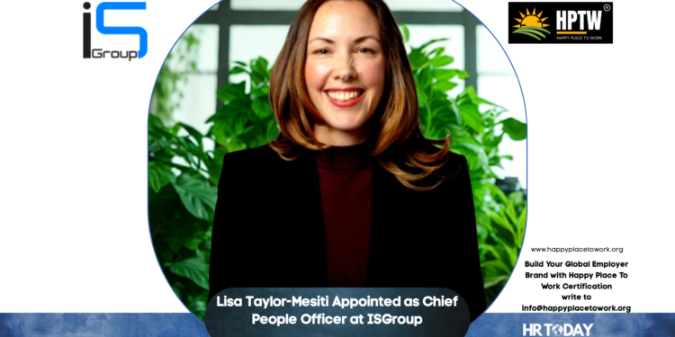 Lisa Taylor-Mesiti Appointed as Chief People Officer at ISGroup