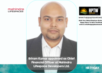 Sriram Kumar appointed as Chief Financial Officer at Mahindra Lifespace Developers Ltd.