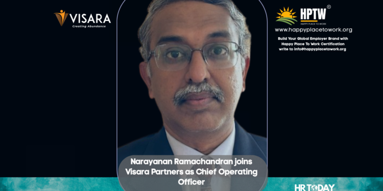 Narayanan Ramachandran joins Visara Partners as Chief Operating Officer