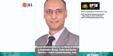Gaurav Sharma joins JLL as Head of Hotels & Hospitality Group, India and Senior Director – Hotel Capital Markets, Asia