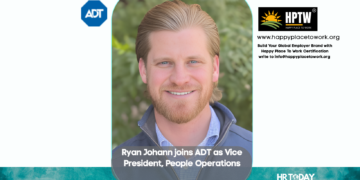 Ryan Johann joins ADT as Vice President, People Operations