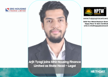 Arjit Tyagi joins SRG Housing Finance Limited as State Head – Legal