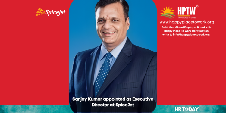 Sanjay Kumar appointed as Executive Director at SpiceJet