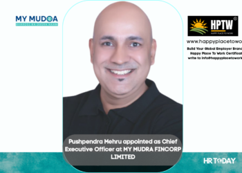 Pushpendra Mehru appointed as Chief Executive Officer at MY MUDRA FINCORP LIMITED