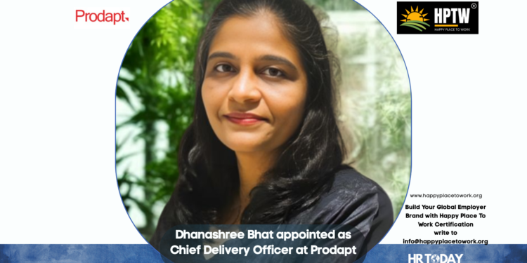 Dhanashree Bhat appointed as Chief Delivery Officer at Prodapt