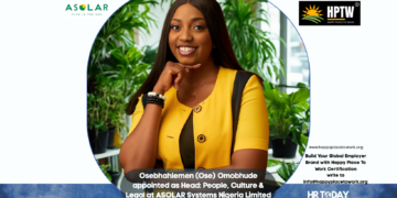 Osebhahiemen (Ose) Omobhude appointed as Head: People, Culture & Legal at ASOLAR Systems Nigeria Limited