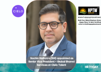 Sachin Malhotra (SM) appointed as Senior Vice President – Global Shared Services at Cielo Talent