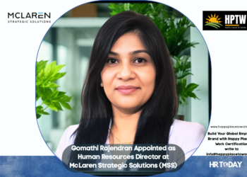 Gomathi Rajendran Appointed as Human Resources Director at McLaren Strategic Solutions (MSS)