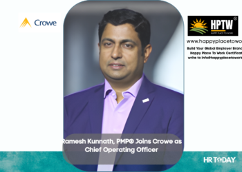 Ramesh Kunnath, PMP® Joins Crowe as Chief Operating Officer
