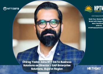 Chirag Yadav Joins NTT DATA Business Solutions as Director – SAP Enterprise Solutions, Gujarat Region