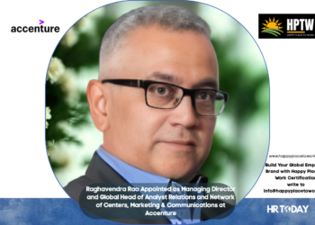 Raghavendra Rao Appointed as Managing Director and Global Head of Analyst Relations and Network of Centers, Marketing & Communications at Accenture