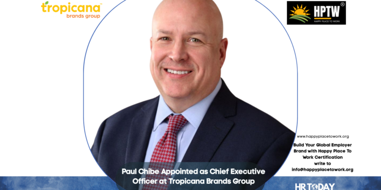 Paul Chibe Appointed as Chief Executive Officer at Tropicana Brands Group