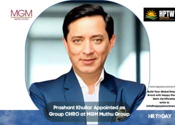 Prashant Khullar Appointed as Group CHRO at MGM Muthu Group