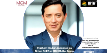 Prashant Khullar Appointed as Group CHRO at MGM Muthu Group