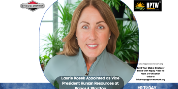 Laurie Kosek Appointed as Vice President Human Resources at Briggs & Stratton