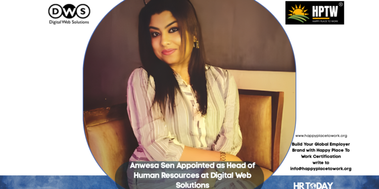 Anwesa Sen Appointed as Head of Human Resources at Digital Web Solutions