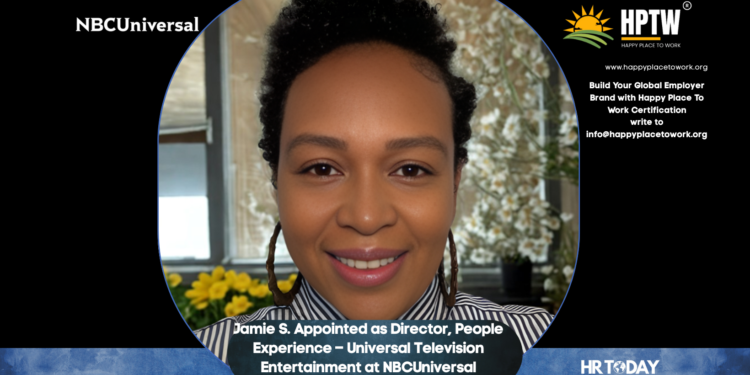 Jamie S. Appointed as Director, People Experience – Universal Television Entertainment at NBCUniversal