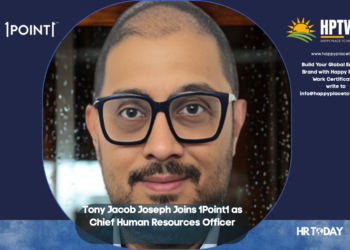 Tony Jacob Joseph Joins 1Point1 as Chief Human Resources Officer