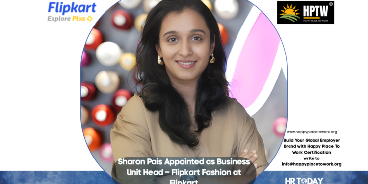 Sharon Pais Appointed as Business Unit Head – Flipkart Fashion at Flipkart