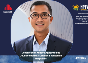 Dom Fredrick Andaya Appointed as Country Head at Cushman & Wakefield Philippines