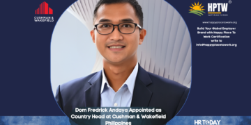 Dom Fredrick Andaya Appointed as Country Head at Cushman & Wakefield Philippines