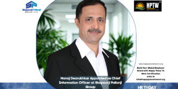 Manoj Deorukhkar Appointed as Chief Information Officer at Shapoorji Pallonji Group