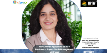 Aarti Jhaveri Appointed as Vice President – Supply Chain Management at Oriano