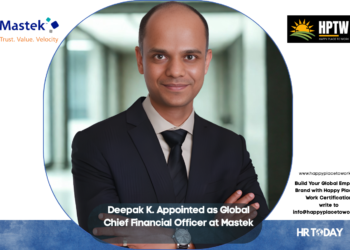 Deepak K. Appointed as Global Chief Financial Officer at Mastek