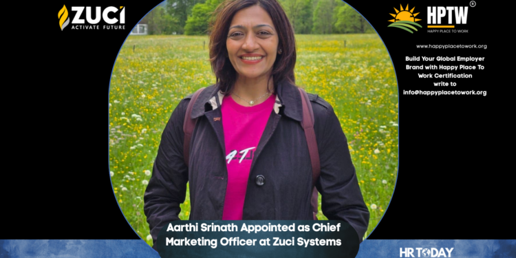 Aarthi Srinath Appointed as Chief Marketing Officer at Zuci Systems