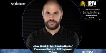 Oliver Muskinja Appointed as Head of People and Culture – SEE Region at Valcon