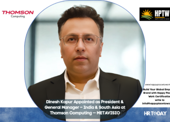 Dinesh Kapur Appointed as President & General Manager – India & South Asia at Thomson Computing — METAVISIO