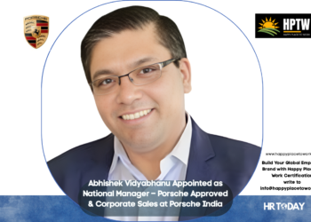 Abhishek Vidyabhanu Appointed as National Manager – Porsche Approved & Corporate Sales at Porsche India