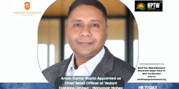 Aman Kumar Gupta Appointed as Chief Retail Officer at Vedant Fashions Limited – Manyavar-Mohey