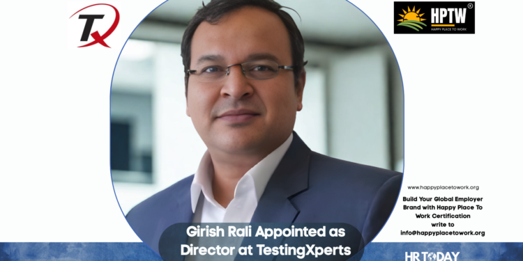 Girish Rali Appointed as Director at TestingXperts