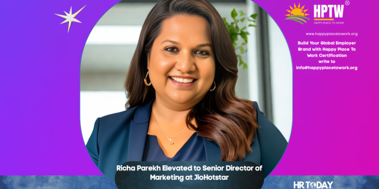 Richa Parekh Elevated to Senior Director of Marketing at JioHotstar