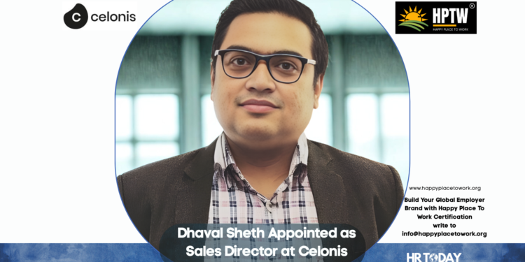 Dhaval Sheth Appointed as Sales Director at Celonis