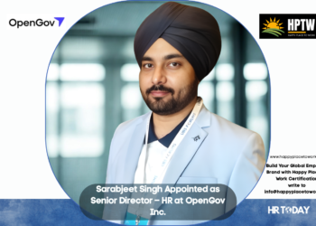Sarabjeet Singh Appointed as Senior Director – HR at OpenGov Inc.