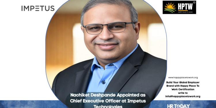 Nachiket Deshpande Appointed as Chief Executive Officer at Impetus Technologies