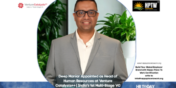 Deep Maniar Appointed as Head of Human Resources at Venture Catalysts++ | India’s 1st Multi-Stage VC