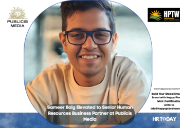 Sameer Baig Elevated to Senior Human Resources Business Partner at Publicis Media