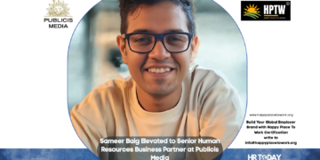 Sameer Baig Elevated to Senior Human Resources Business Partner at Publicis Media