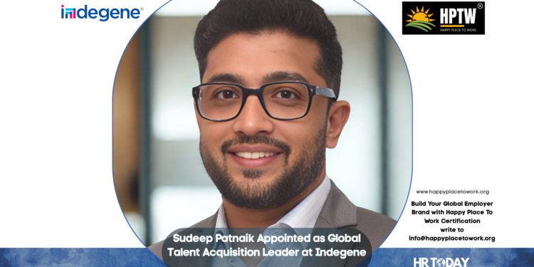 Sudeep Patnaik Appointed as Global Talent Acquisition Leader at Indegene