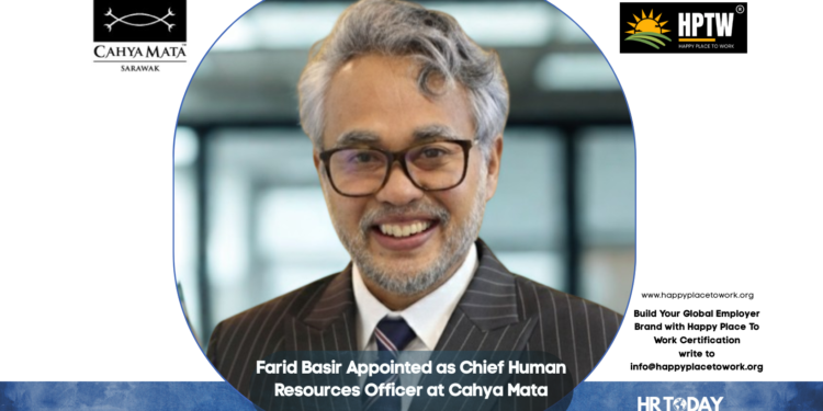 Farid Basir Appointed as Chief Human Resources Officer at Cahya Mata