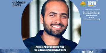 Akhil K Appointed as Vice President at Goldman Sachs