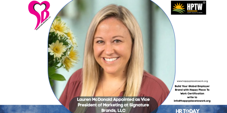 Lauren McDonald Appointed as Vice President of Marketing at Signature Brands, LLC