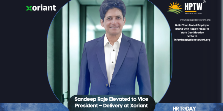 Sandeep Raje Elevated to Vice President – Delivery at Xoriant