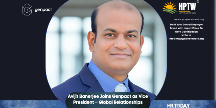 Avijit Banerjee Joins Genpact as Vice President – Global Relationships